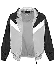 Hat and Beyond Mens Windbreaker Casual Lightweight