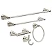 Franklin Brass Kinla 5-Piece Bath Hardware Towel Bar Accessory Set, Satin Nickel primary