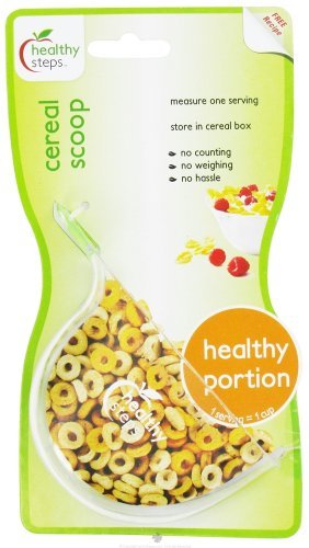 1 X Jokari Healthy Steps Portion Control Weight Loss Cereal Measuring Scoop 1 X Jokari Healthy Steps Portion Control Weight Loss Cereal Measuring Scoop