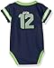 Gerber Unisex Baby Standard NFL Jersey Onesie Bodysuit, Team Color, 0-3 Months