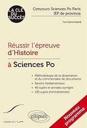 Réussir l'épreuve d'histoire à Sciences Po
