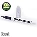 Best Black Permanent Marker (HUGE BOX OF 20 Markers) Rich Black Bold Quick Drying Permanent Ink Pens - Fine Point Durable Tips - Smear Free Design - Competes with Sharpe Markers