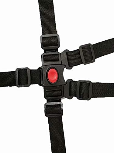 Safeinu 5ポイントハーネス ユニバーサルベビーセーフベルト付きソフト通気性パッド ハイチェアハーネス ベビーカー用の交換 木製ハイチェア乳母車バギー子供キッドベビーカー ハイチェアストラップ Red B087wz3gnl 600円 セール開催中最短即日発送 新作 人気 送料