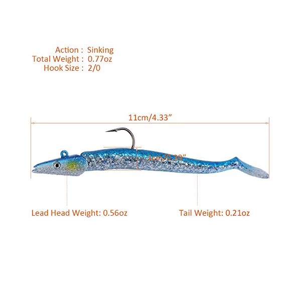 Goture-Lead-Head-Jigs-Soft-Fishing-Lures-with-Hook-Sinking-Swimbaits-for-Saltwater-and-Freshwater-Pack-of-5