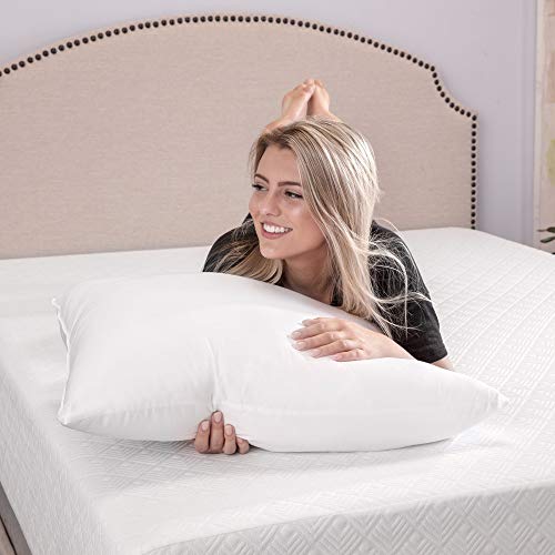 BioPEDIC 4-Pack Bed Pillows with Built-In Ultra-Fresh Anti-Odor Technology, Standard Size, White (Certified Refurbished) - Thumbnail 6