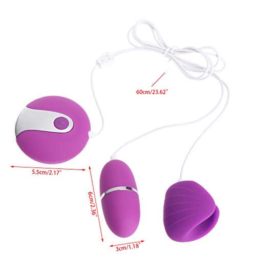 Rainly Purple Mute Wired Double Whisper Quiet, Waterproof, Wireless, Neck Shoulder Back Body Tool