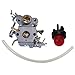 Hilom Carburetor for Poulan Craftsman Zama C1M-W26C 545070601 545040701 530035590 Chainsaw P3314 P3314WS PP3516 P3416 P4018 with Primer Bulb primary