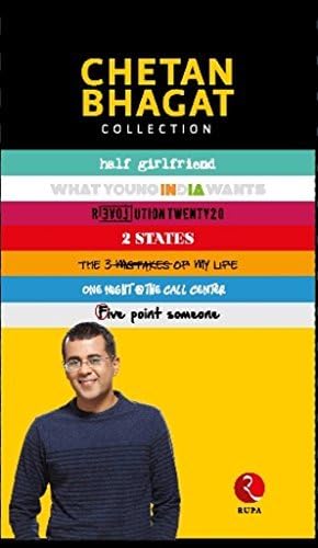 Chetan Bhagat Complete collection (Combo of 6 Books) by Chetan Bhagat (2011-06-07)
