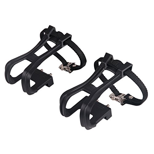 NEWSTY Pedal Toe Cages Toe Clips Pedal Cages Bicycle Pedal Straps Cycling For MTB AM Racing Bike Bike Straps Pedal