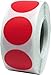 Red Color Coding Labels Round Circle Dots 3/4 Inch 500 Total Adhesive Stickers