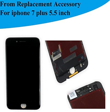 From Replacement Accessory iPhone 7 plus 5.5" LCD Display screen replacement Digitizer Assembly touchscreen BLACK