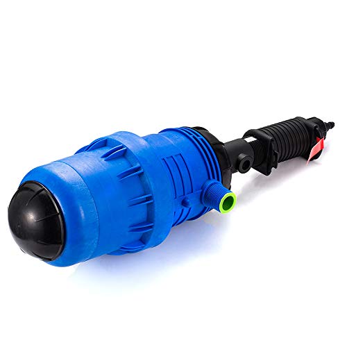 0.2% -2% Water Powered Flow Dosing Pump Hydraulic Chemical Fertilizer Injector Proportioning Dispenser Liquid Diluent Doser Proportioner for Drip Irrigation Mixer Hose Livestock Farm (0.2%:2% 4℃-30℃) - Thumbnail 2