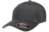 Yupoong Flexfit 6-Panel Trucker Baseball Cap 6511 (Charcoal)