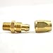 Interstate Pneumatics HRPZ26-01 3/8 Inch Reusable Hose-End Repair Fitting with 1/4 Inch NPT Male for 3/8 Inch Polyurethane Hose (HU16 Series)