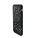 NCX tech iPhone X Case, Shockproof Anti-Scratch Hybrid Protective Cover with Glitter Star Metallic Foil for iPhone X (Black)