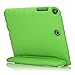 MoKo Samsung Galaxy Tab A 9.7 Case - Kids Shock Proof Convertible Handle Super Protective Stand Cover Case for 2015 Galaxy Tab A Tablet 9.7 inch (SM-T550 / P550), Green (with S-Pen Opening)