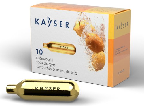 Kayser 8 gram Soda Chargers- CO2 Chargers by Kayser