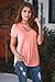 YANG-YI Clearance, Hot Women Fashion Spring Short Sleeve Flower Printed T-Shirt Blouse O-Neck Tops (Pink, L)
