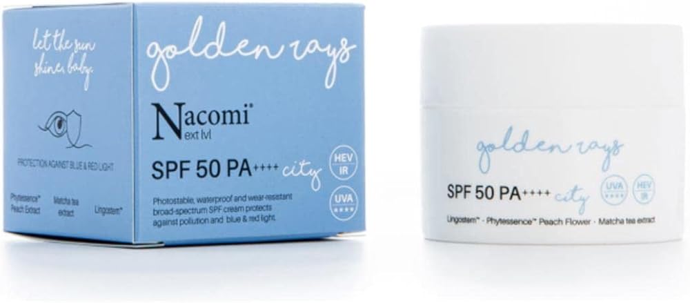 Nacomi Next Level SPF50 City Sunscreen Face Cream 50ml