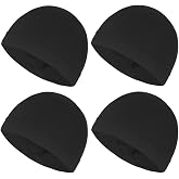 Kninmdor Sweat Wicking Skull Caps Cooling Helmet Liner Hat Running Beanie Cycling Skullcap Sleeping Cap for Men Women