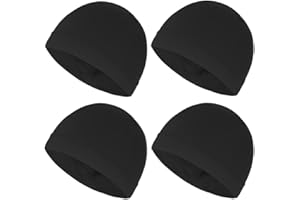 Kninmdor Sweat Wicking Skull Caps Cooling Helmet Liner Hat Running Beanie Cycling Skullcap Sleeping Cap for Men Women