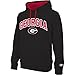 Georgia Bulldogs Hooded Sweatshirt Arch Black