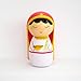 Shining Light Dolls LLC St. Lucy Collectible Vinyl Doll with Prayer and Story Card