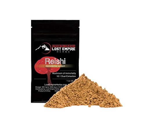 Reishi Organic 16:1 Dual Extract (30 Grams) Immune System Support* Premiere Qi & Shen Tonic Herb