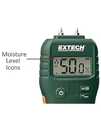 Higrómetro compacto Extech MO50 con pines