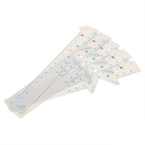 Home Mart Plastic Pupil Distance Gauge Meter Pupil Distance Meter Optical Instrument Pd Ruler Pupil Ruler Plastic Pd White 15cm - Thumbnail 2