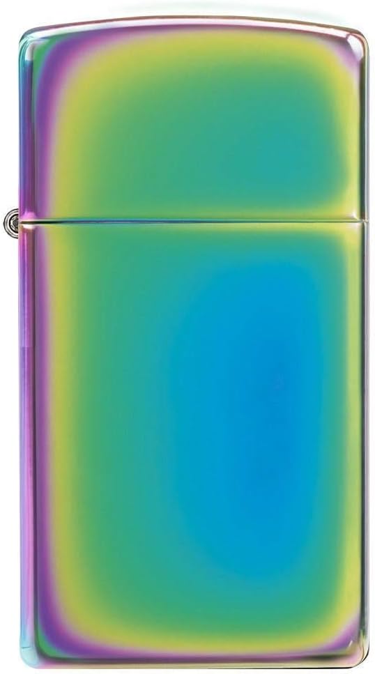Zippo No Logo Slim Lighter - Spectrum, 5.724 x 3.099 x 1.069 cm - Image 3