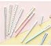 Toshine Cute Pens Colorful Gel Ink Pen Set for Bullet Journal Writing Multi Colored Pens Cartoon Gel Ink Roller Ball Fine Point Pens 10 Pcs 0.5 mm (Simple)