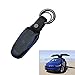 Topfit Leather Stitching Remote Key Fob Pocket Bag for Tesla Model X (Blue,1 Unit)