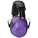 AmazonBasics Kids Ear Protection Safety Noise Earmuffs, Purple