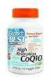 Doctor's Best High Absorption CoQ10 (200 mg), Vegetable Capsules, 60-Count (Pack of 4)