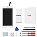 YPLANG Screen Replacement Compatible for iPhone 6 Screen Replacement LCD Display Digitizer Frame Assembly Full Repair Kit, with Repair Tools and Flowchart (Silver)