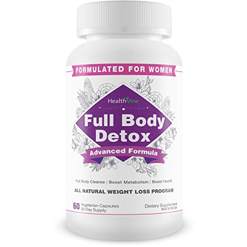 Full body detox for women - 60 vegetarian capsules (30 …