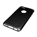LUVVITT [Ultra Armor] Shock Absorbing Case Best Heavy Duty Dual Layer Tough Cover for Apple Phone 6 Plus / Phone 6s Plus Black