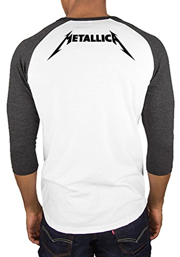metallica baseball tee