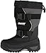 Baffin Wolf Men's Winter Boots, Tundra Rated, 14 to -22 degrees Fahrenheit, Tall Height, Black/Pewter, Size 12