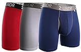 2UNDR Mens Folds Of Honor Tri-Pack Boxer Brief