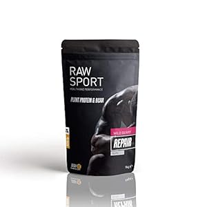 Raw Sport Elite Vegan Protein with 7g of Vegan BCAA’S per Serving- With Added Superfoods-Electrolytes-Probiotics-Digestive Enzymes (wild berry)