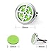 3 PCS Car Aromatherapy Essential Oil Diffuser Vent Clip, Stainless Steel Locket with 40 Felt Padsthumb 2