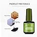 2Pack Magic Nail Polish Remover, Professional Removes Soak-Off Gel Nail Polish Remover 15ml