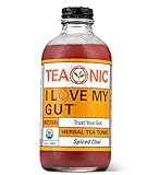 Teaonic Spiced Chai Herbal Tea - I Love my Gut For Digestion (12 Pack)