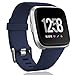 GEAK for Fitbit Versa Bands, Classic Sports Replacement Accessory Bands for Fitbit Versa, Large Small