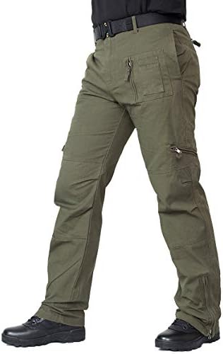 cotton cargo work pants