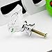 KES Cabinet Knob Diamond Shape Crystal Glass Cupboard Drawer Hand Pull 2 Pack, HCK700-P2