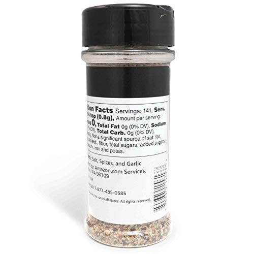 AMAZON BRAND – HAPPY BELLY PRIME STEAK SEASONING, 4 OUNCE (PACK OF 1)