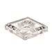 BestPysanky Clear Square Plastic Sphere or Easter Egg Stand Holder Display 2 Inches